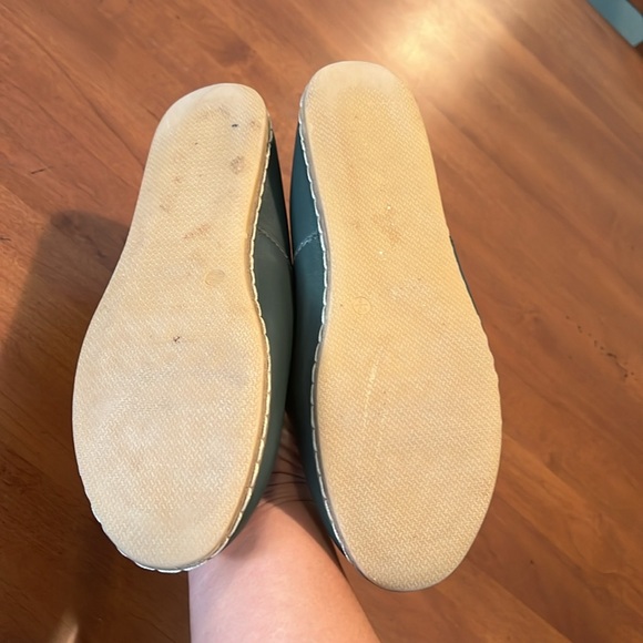 Charix Revive Hunter Green Slip On Flat Loafer Shoes Size 40.5 (9.5) - Picture 6 of 9